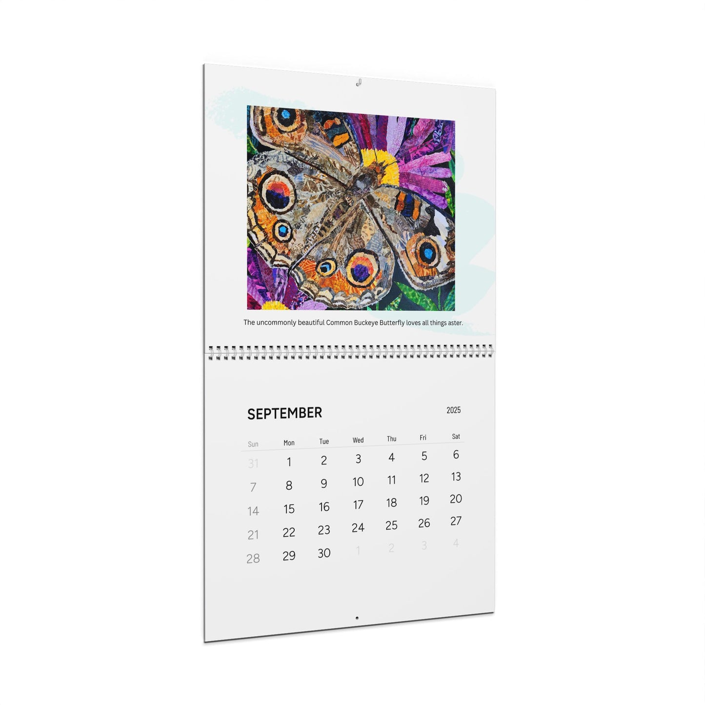 2025 Native Pollinator Calendar by Natasha Monahan Papousek