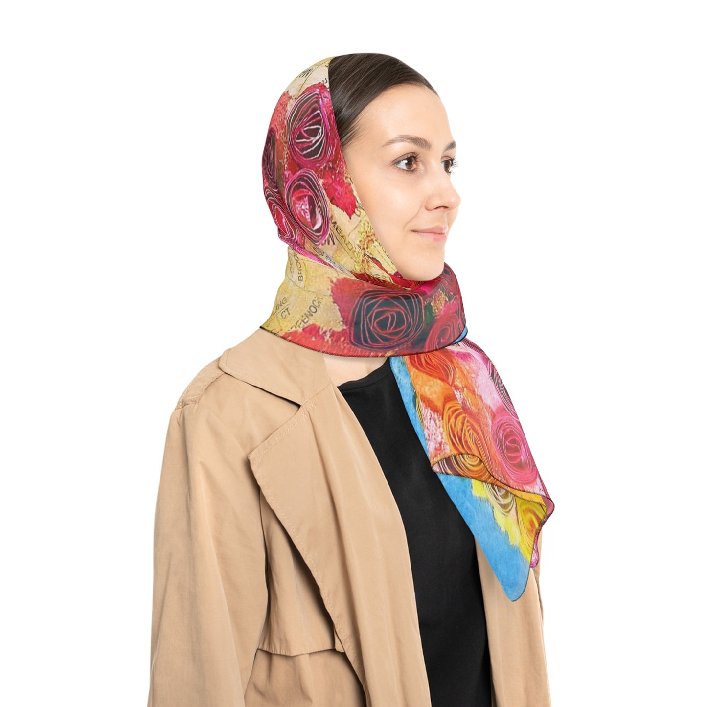 Spring Fling Poly Scarf