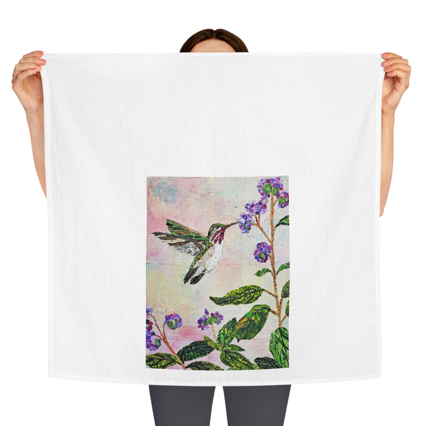 Dance of the Flowers Tea Towel