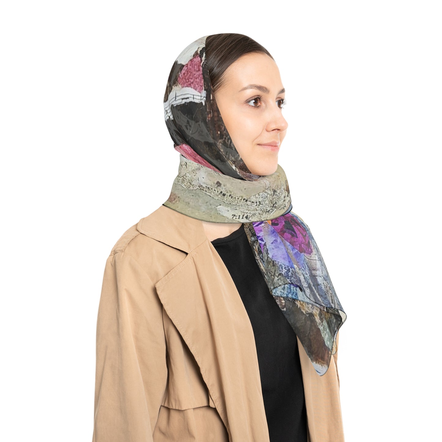 Evening Dancer Poly Scarf