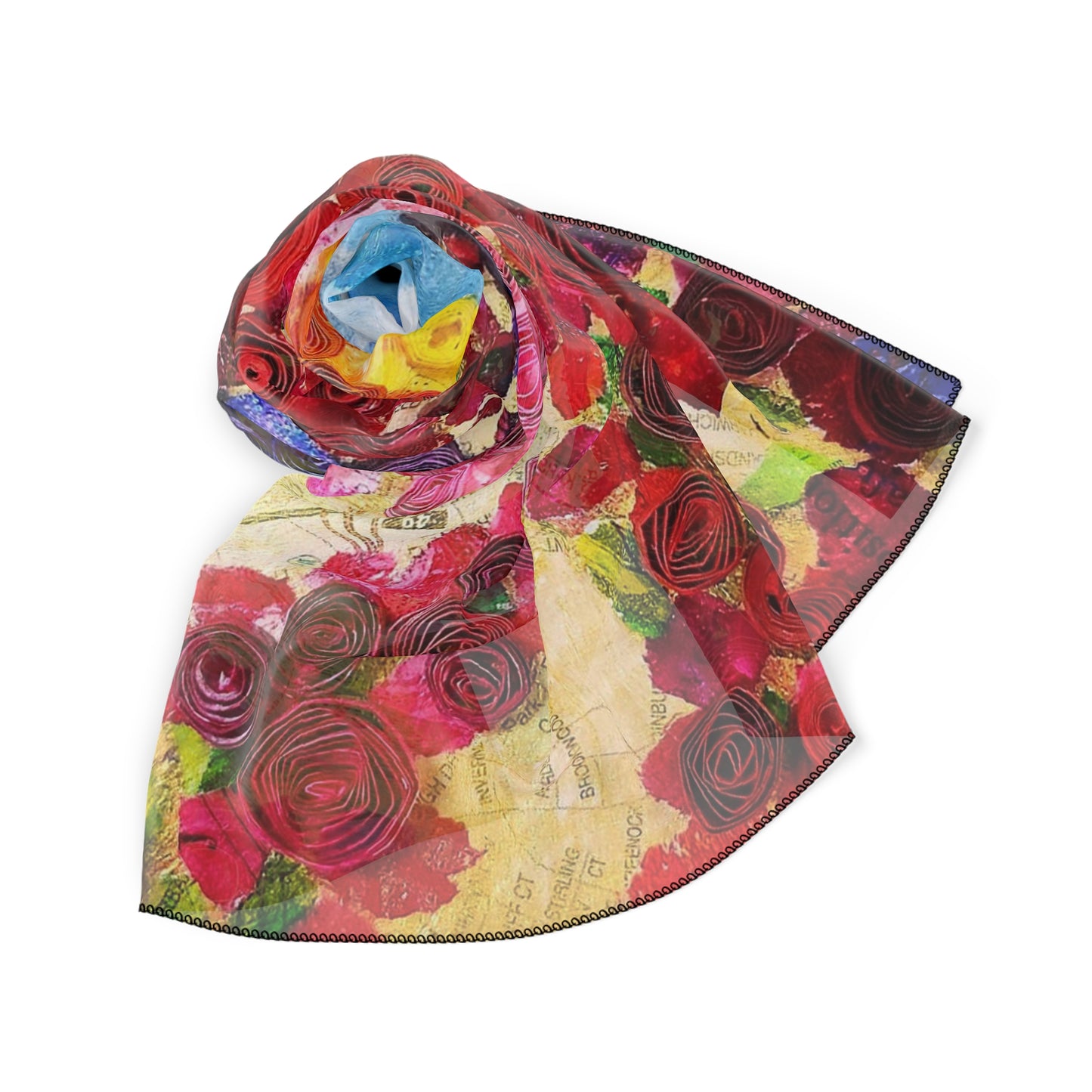 Spring Fling Poly Scarf