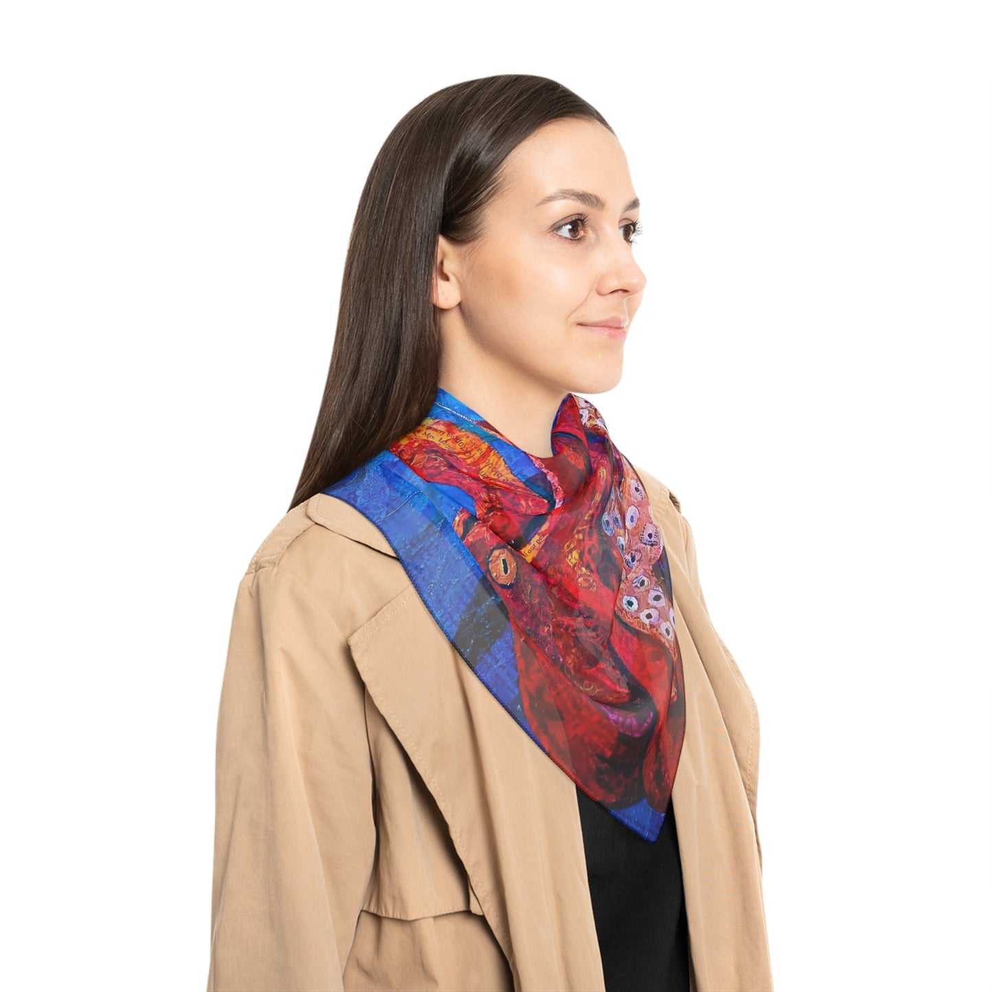 Giant Pacific Octopus Poly Scarf