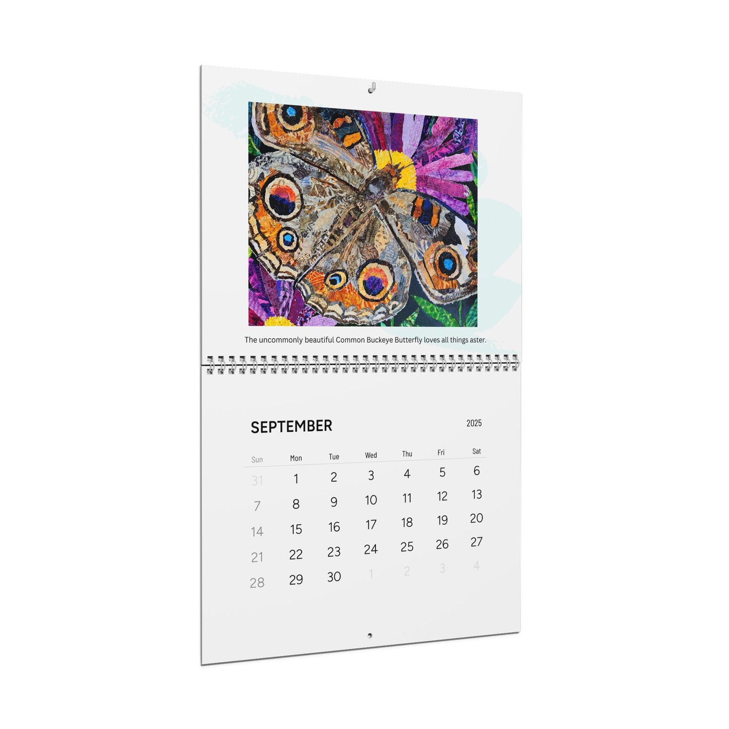 2025 Native Pollinator Calendar by Natasha Monahan Papousek