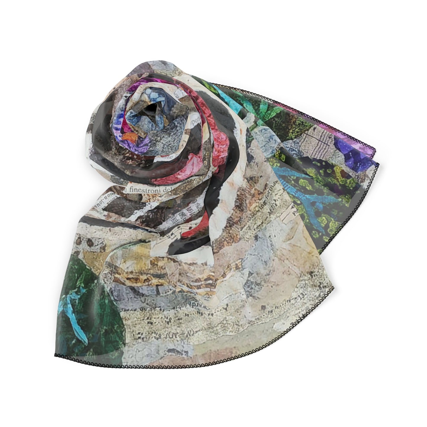 Evening Dancer Poly Scarf