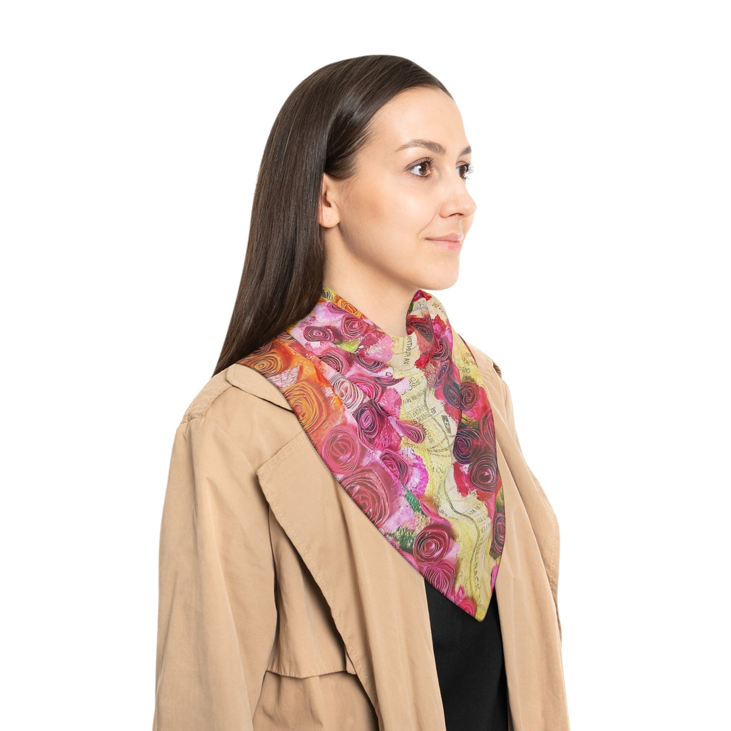 Spring Fling Poly Scarf