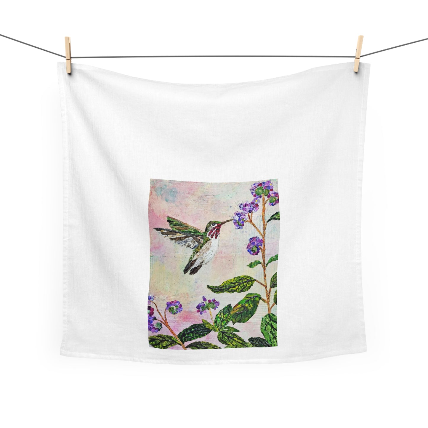 Dance of the Flowers Tea Towel