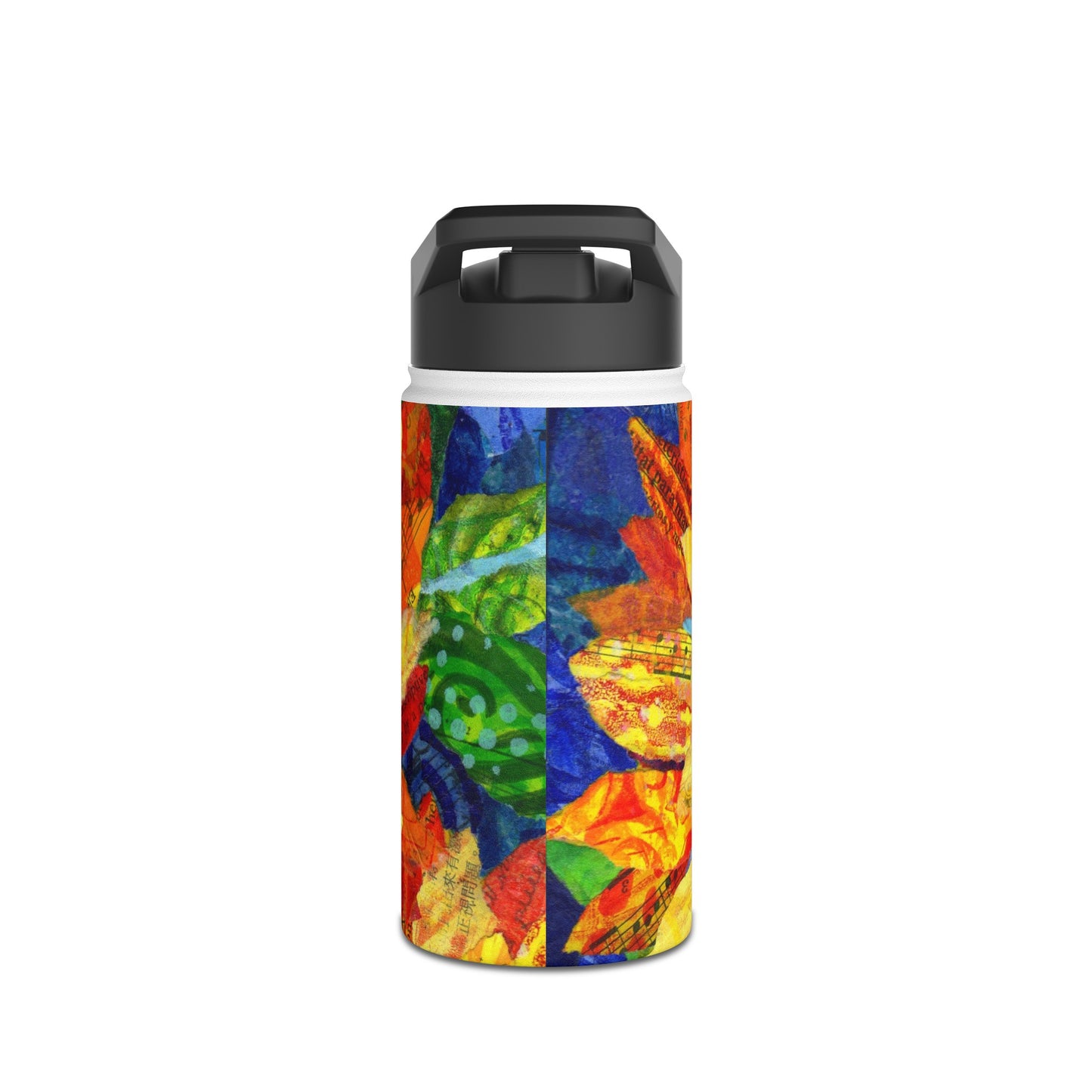 Sunflower Stainless Steel Water Bottle, Standard Lid