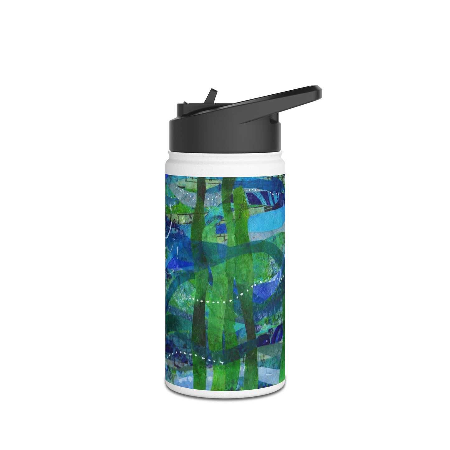The Original Poppyfish Stainless Steel Water Bottle, Standard Lid