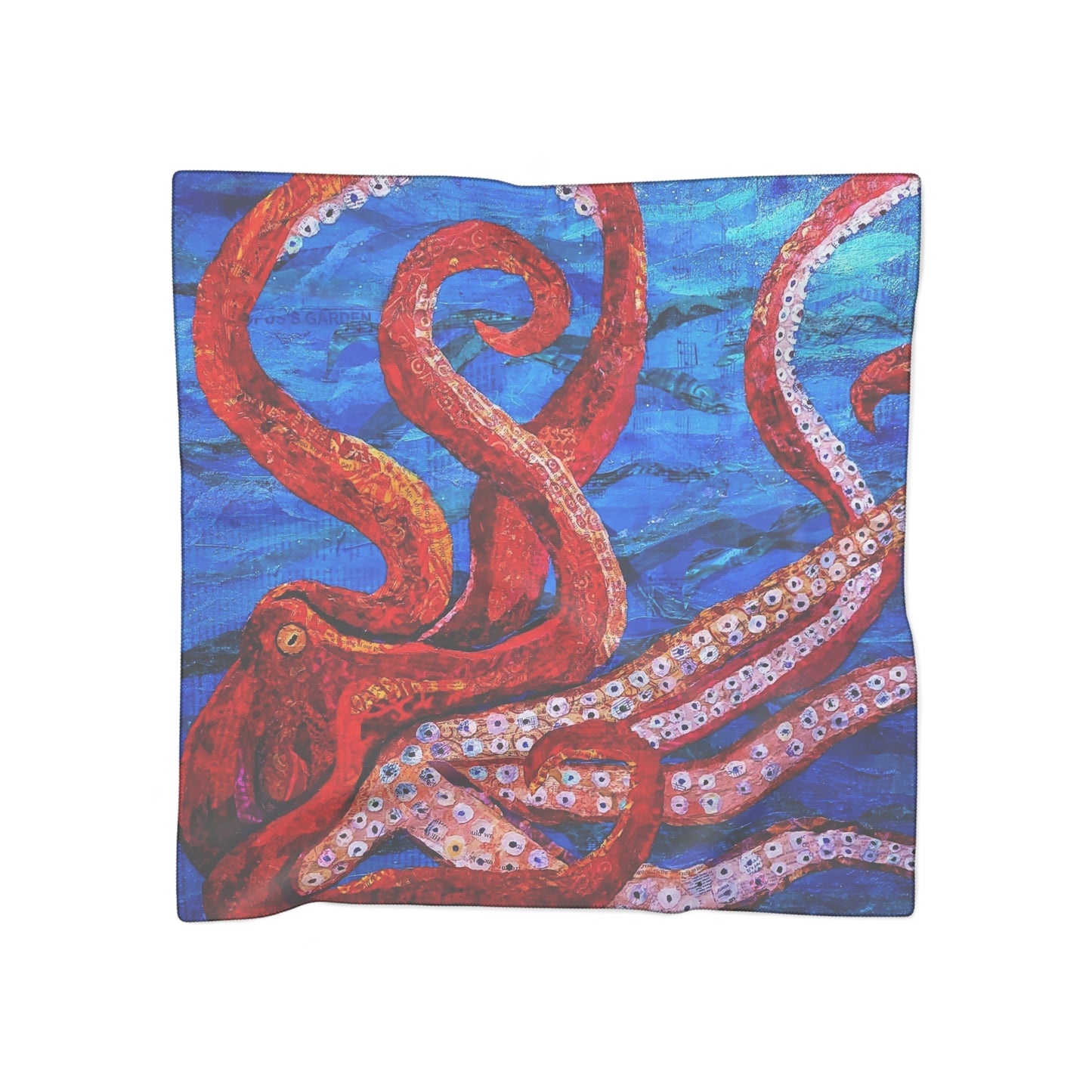 Giant Pacific Octopus Poly Scarf