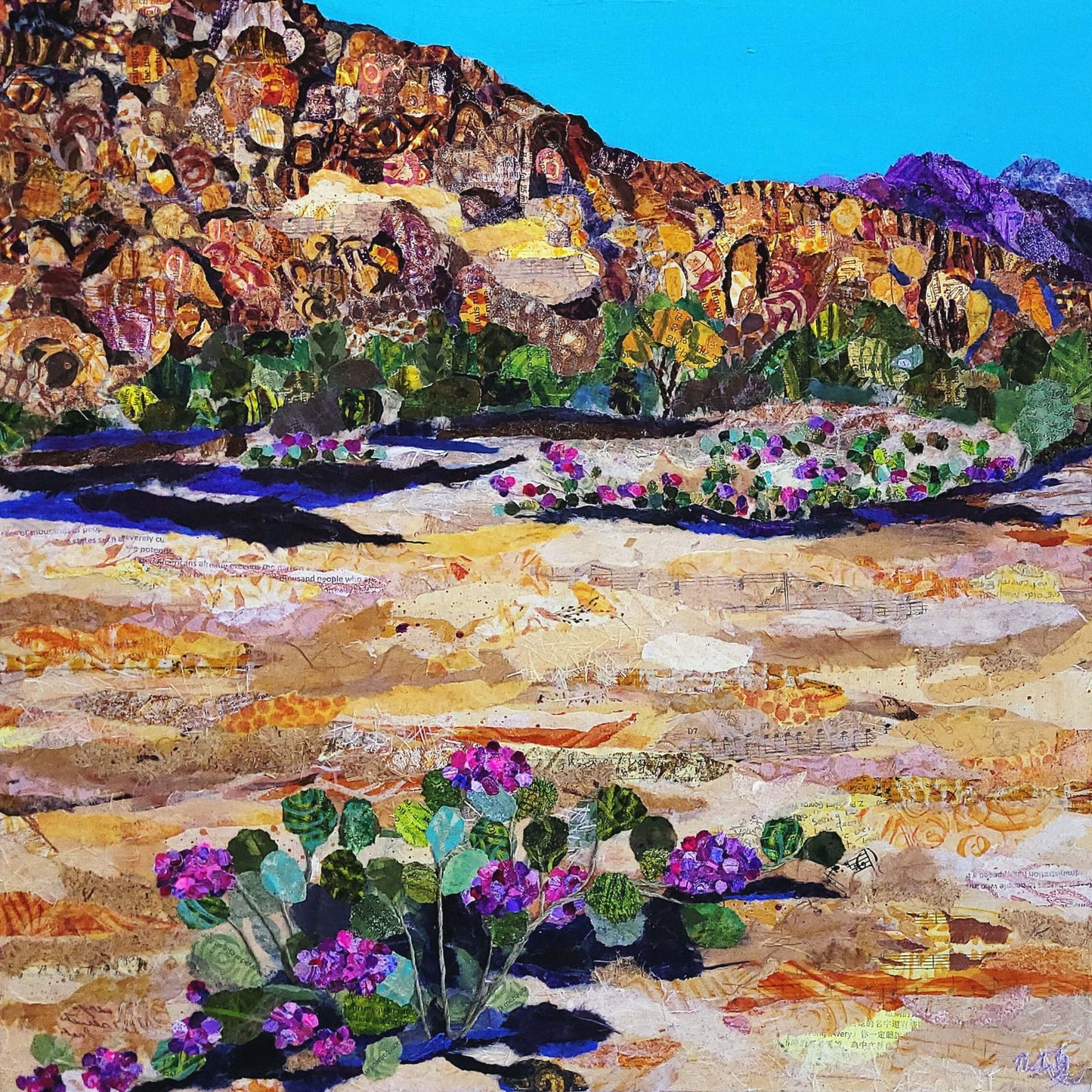 Landscape: After The Rain: Sand Verbena