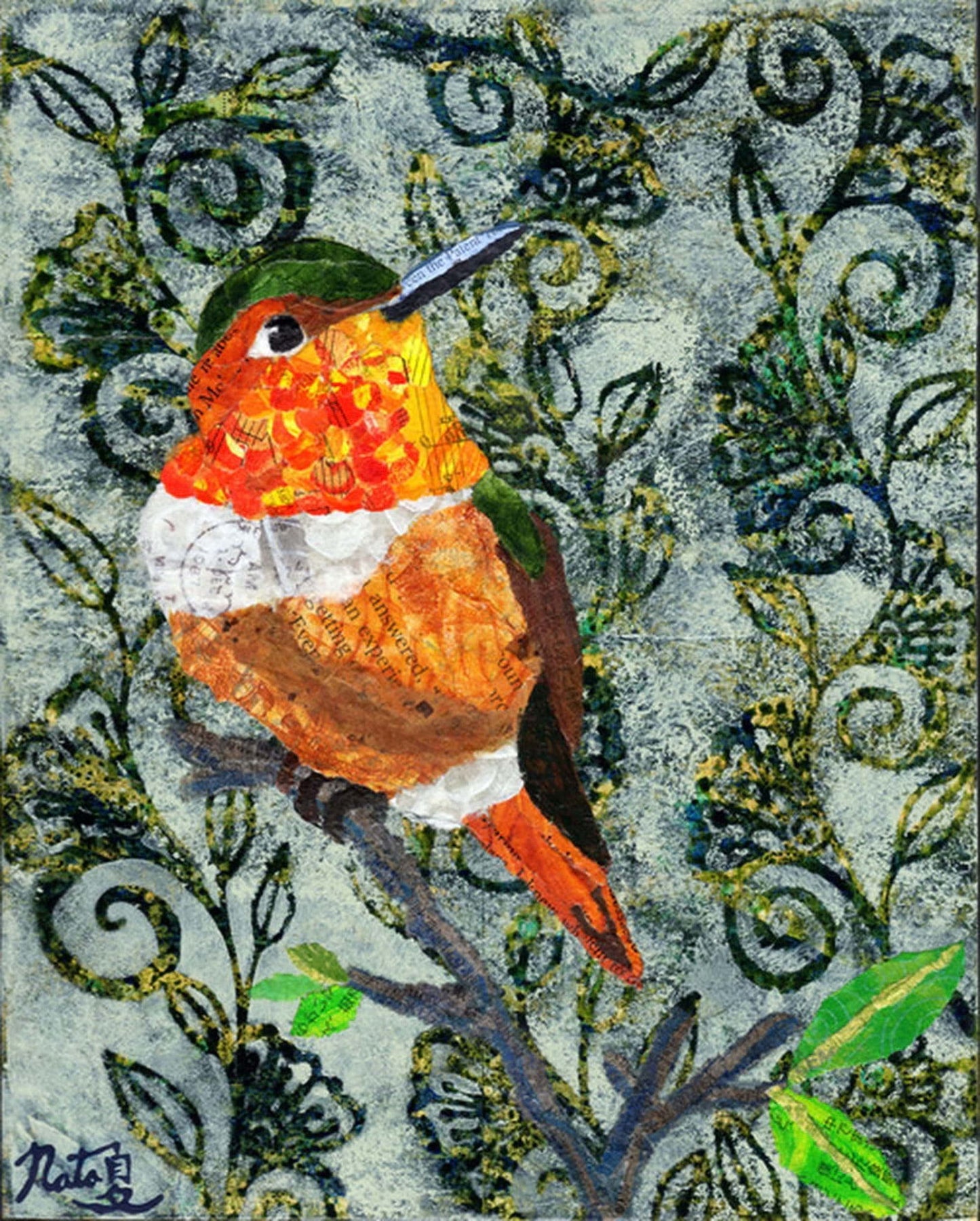 Backyard Birds- Mr Allens Hummingbird