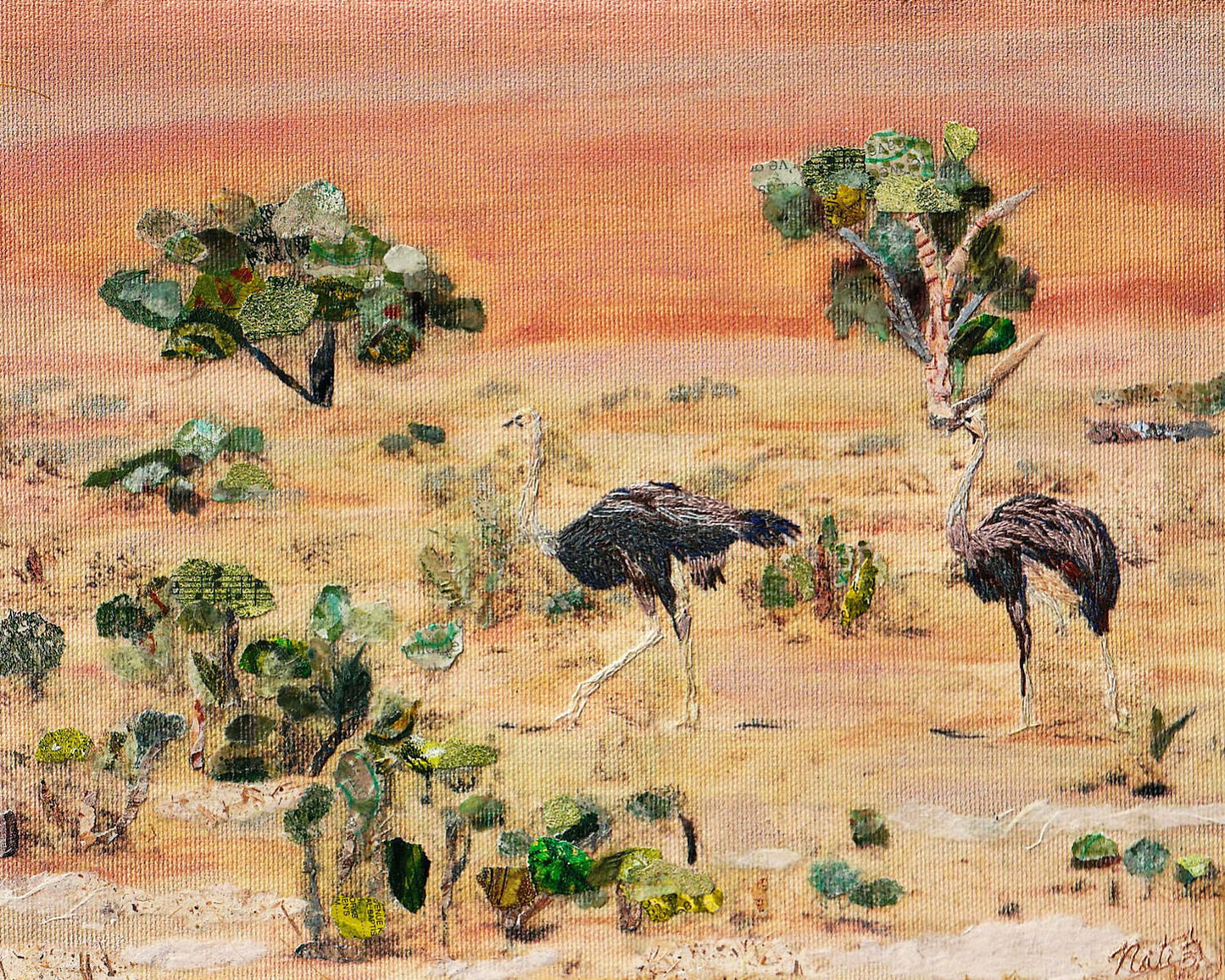 Namibian Traffic Jam