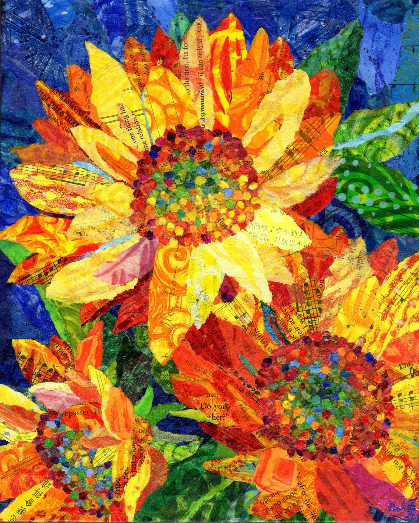 Floral: Sunflower Trio