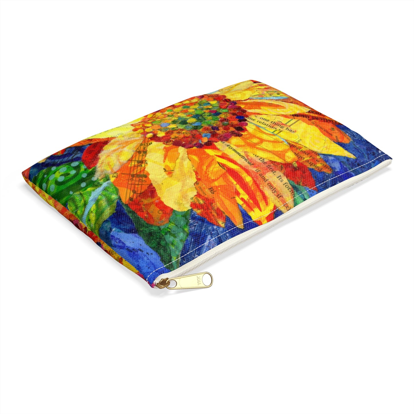 Sunflower TrioAccessory Pouch