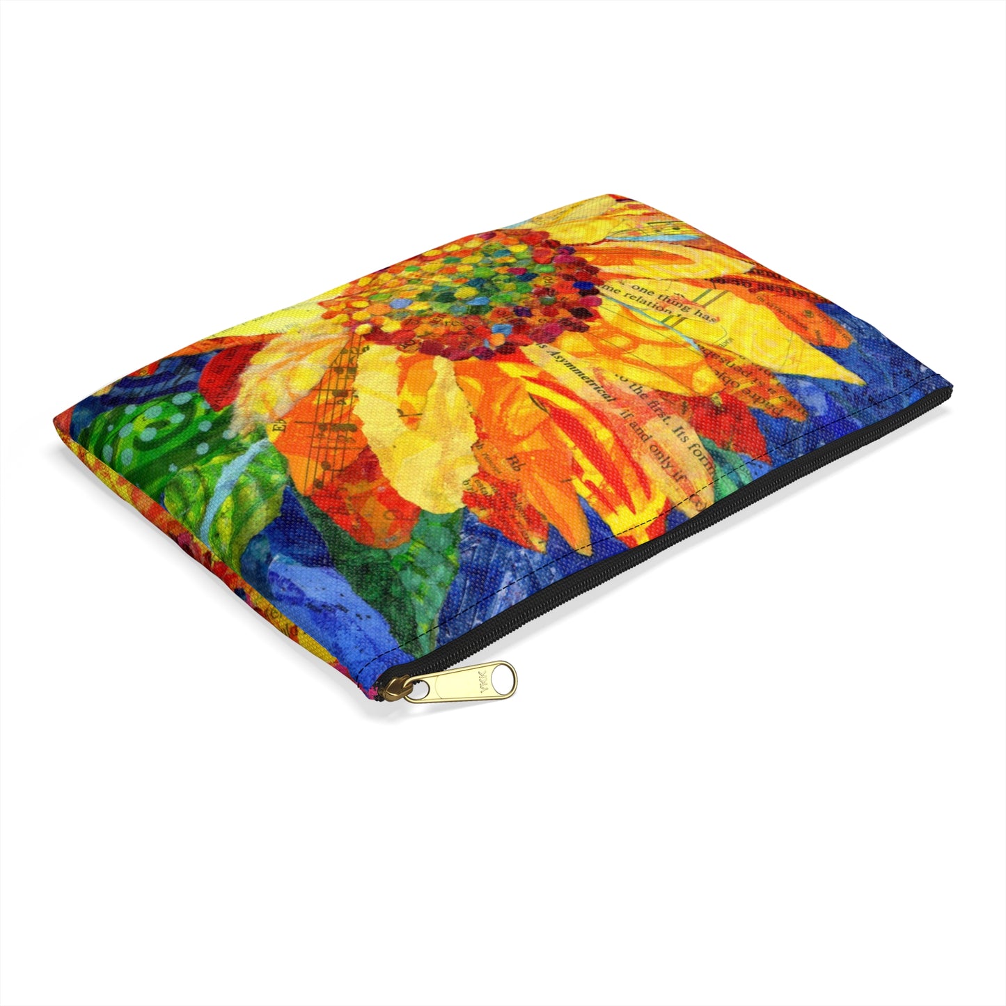 Sunflower TrioAccessory Pouch