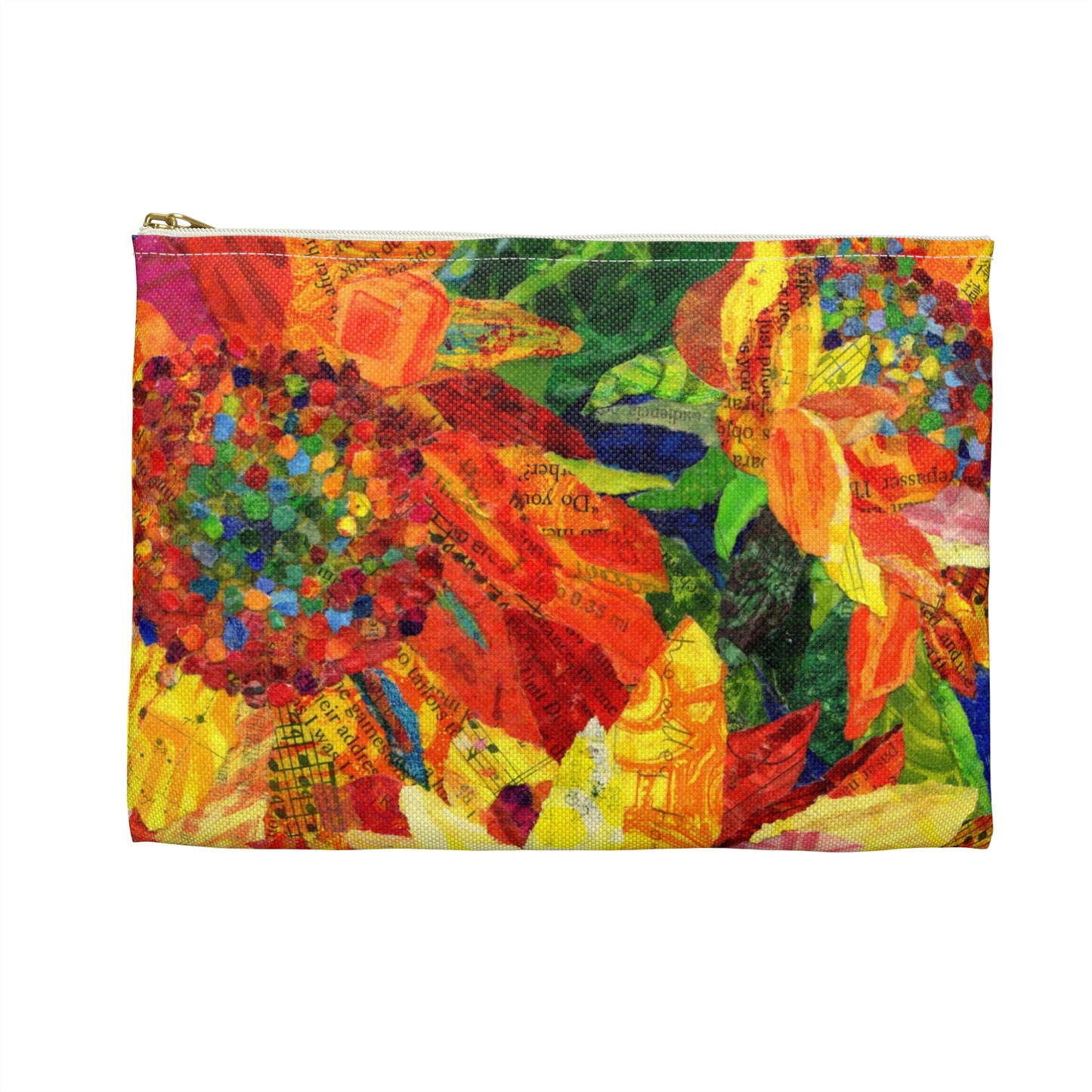 Sunflower TrioAccessory Pouch