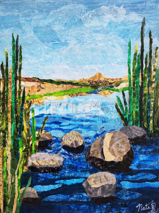 Tranquility in Blue